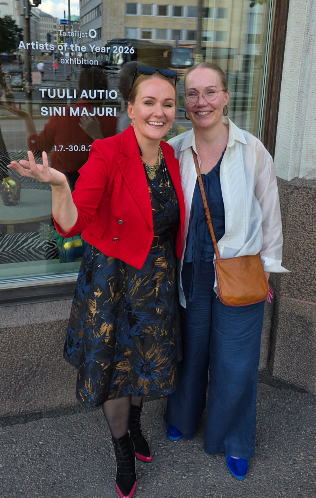 Jenny and I last met at Jouni Leino's studio, reminiscing about one of our adventures in the Finnish archipelago.